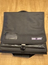 Crop In Style Organizer Messenger Craft Tote Travel Bag Compartments 15x14x4.5