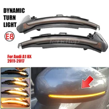 Dynamic LED Side Mirror Turn Signal Indicator Light For Audi A1 8X 2011-2017