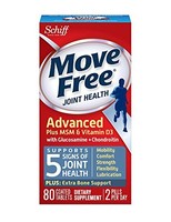3 Pack Move Free Joint Health Advanced Plus Msm & Vitamin D3 80 Tablets Each on sale 3 Pack Move Free Joint Health Advanced Plus Msm & Vitamin D3 80 Tablets Each on sale