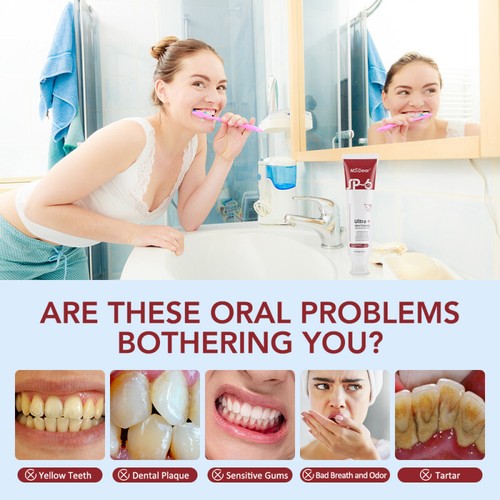 SP-6 Probiotic Whitening Toothpaste Quick Brightening Removes Bad Breath Fresh - Picture 19 of 21