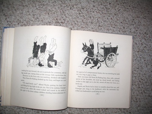 THE SINGING CART BY JOAN CROCKER VINTAGE ILLUSTRATED CHILDREN 1945 FIRST ED. BK - Imagen 5 de 5