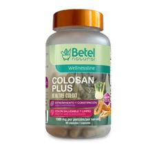 Colosan Plus Colon Cleanse Capsules By Betel Natural - Healthy Colon Detox 