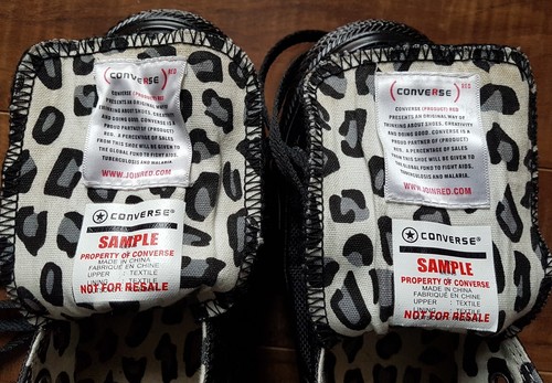 CONVERSE CT All Star (PRODUCT) RED SAMPLE Shoes UNISEX Sz Men 5 Women 7 - Picture 9 of 10