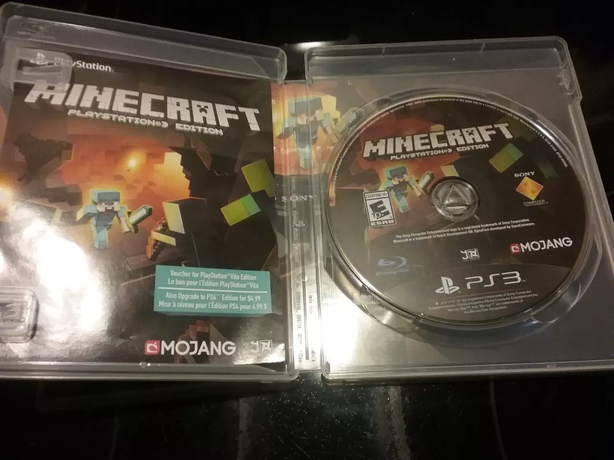 PS3 MINECRAFT PLAYSTATION 3 Edition AUS PAL FAST SHIPPING $24.99