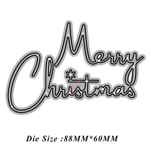 Christmas Metal Cutting Dies Scrapbooking Paper Crafts Embossing Stencil Die Cut - Picture 25 of 39
