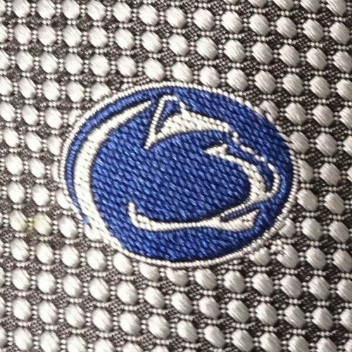 Corbata de colección de la Universidad Estatal de Pensilvania / León Nittany / Rivetz de Boston / 100% seda - Imagen 12 de 12