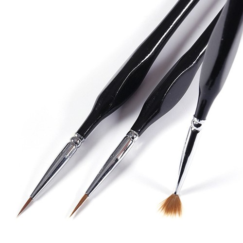 6x Extra Fine Tip Detail Paint Brushes for Miniatures Model Maker Painting Set - Picture 5 of 14