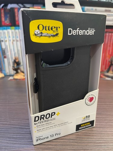 OTTERBOX 77-83422 Back Case for Apple iPhone 13 Pro - Black - Picture 1 of 7