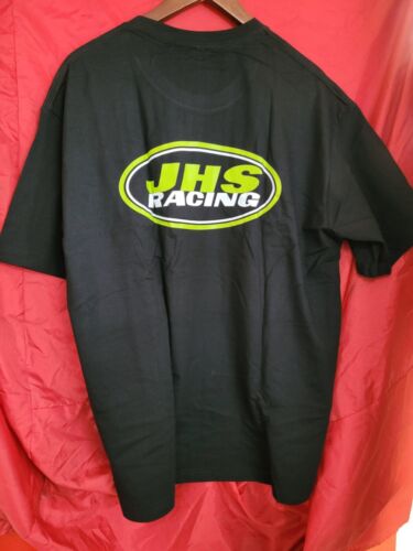 JHS RACING UNISEX T-SHIRT TRACKDAY MOTORCYCLE RACING CLOTHING-LIMITED EDITION - Picture 2 of 4