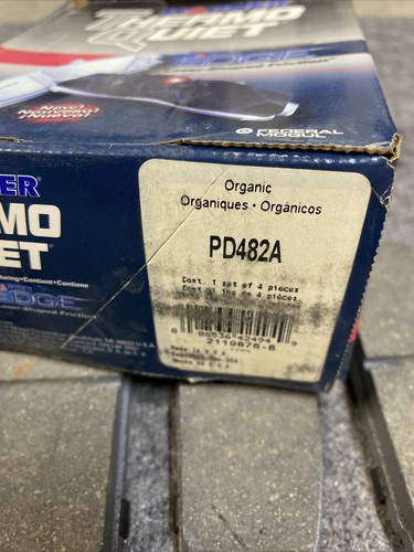 Wagner pd482a Rear Ceramic Brake Pads for 03-05 Mazda 6 - Picture 3 of 4