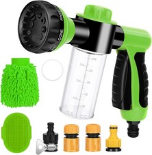 7 Pieces Pet Bathing Tool Set Include Hose Spray Nozzle