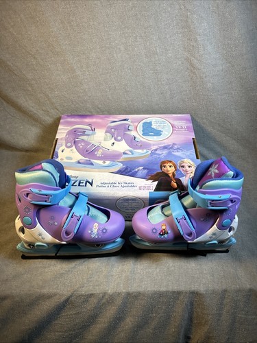 New In Box! Disney Frozen Adjustable Ice Skates Y8-11 Durable Hard shell Boot - Picture 10 of 11