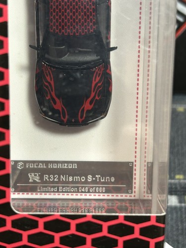 2024 FH Focal Horizon Nissan Skyline GT-R R32 Nismo S-Tune Black Fire #46/666 - Foto 2 di 5