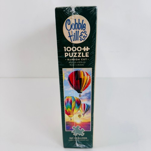 Hot Air Balloons 1000 Piece Puzzle COBBLE HILL #80025 *Sealed* Poster Included - Picture 9 of 13