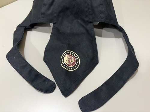 Indian Motorcycle Cotton/Poly Head Wrap/Skullcap. Indian Label, One Size - Picture 7 of 11