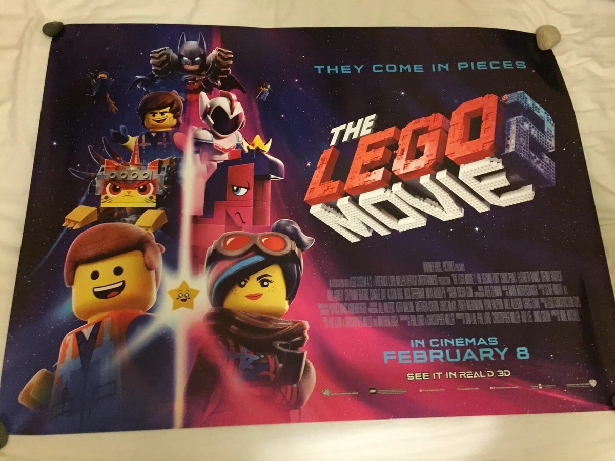 Poster Cinema Lego Movie The Lego Movie 2: The Second Part (2019