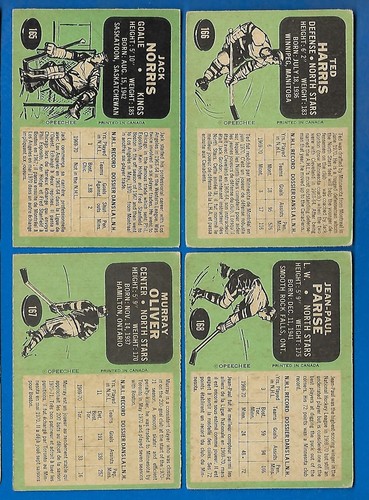 1970-71 OPC O PEE CHEE NHL HOCKEY ERROR VARIATION & DECKLE EDGE 133-264 SEE LIST - Picture 141 of 501