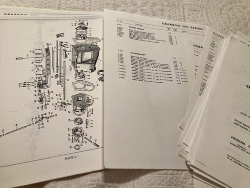 Jaguar MKVII Saloon Facsimile of Original Factory Parts Book - Picture 13 of 24