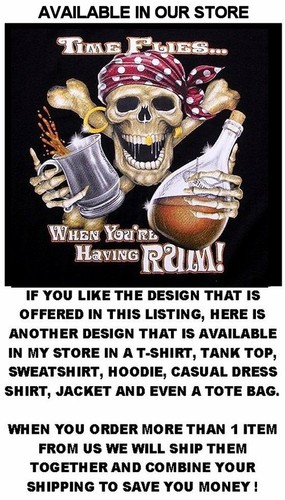 PIRATE LIFE FOR ME KARIBISCHER SCHÄDEL GEKREUZTE KNOCHEN SCHWERTER PIRATENMÄDCHEN T-SHIRT XT10 - Bild 8 von 12