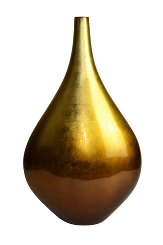 Lacquer Ware Vases - Goldy Colour - Picture 2 of 9