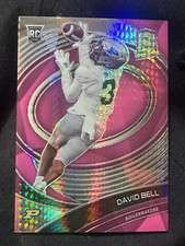 2022 Chronicles Spectra Draft Picks - David Bell RC PINK 10/75 Browns No.21
