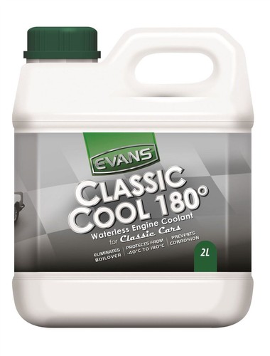 Evans Wasserloses Motor Kühlsystem Kühlmittel - Classic Cool 180 - 2 Liter