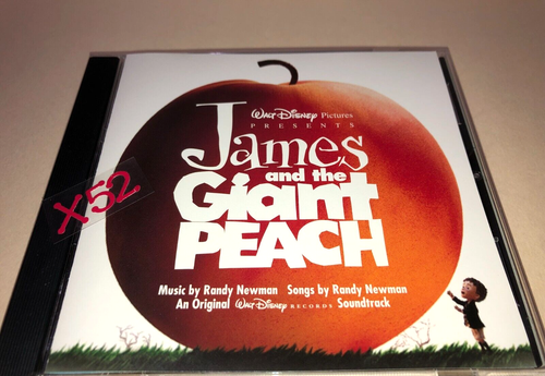 James and the Giant Peach CD Disney soundtrack Randy Newman songs and score - Picture 1 of 5