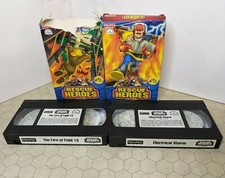 Rescue Heroes - Electrical Storm & Fire of Field 13 (VHS 1999/2000 Fisher Price)