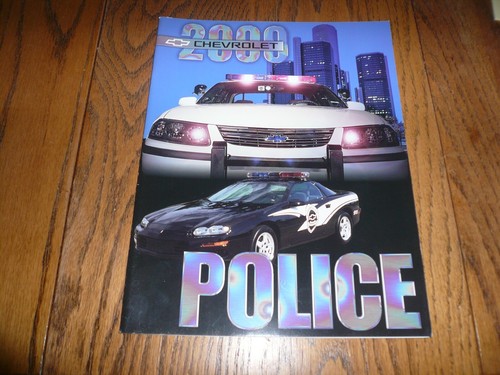 2000 Chevrolet Police Vehicles Sales Brochure - Vintage - Picture 1 of 6