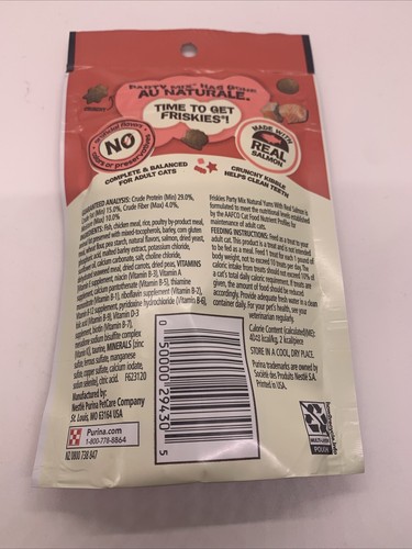 Purina Friskies Party Mix Natural Yums 2.1 Oz B/b 05/2025 - Bild 2 von 3