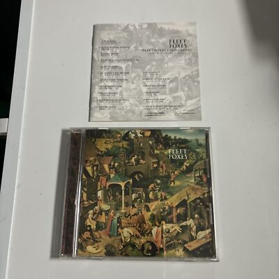 Fleet Foxes - Fleet Foxes / Sun Giant EP (CD, 2009) Japan TRCP54