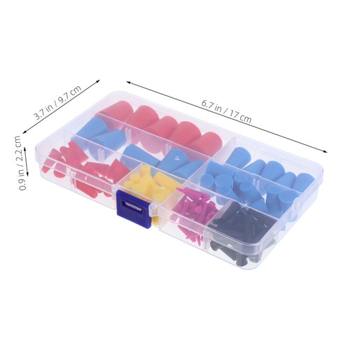 Sealing Plug Silicone Tapered Stopper Lab Stoppers Hole Plugs Assorted Rubber - Picture 4 of 12
