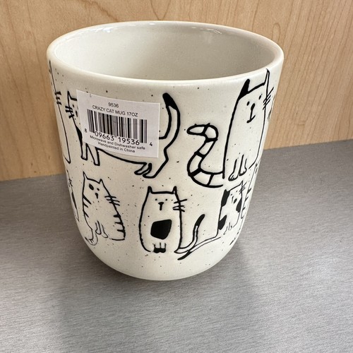 Spectrum KAFFEETASSE KATZEN erhöhtes Design geprägt 17oz Neu - Bild 2 von 3