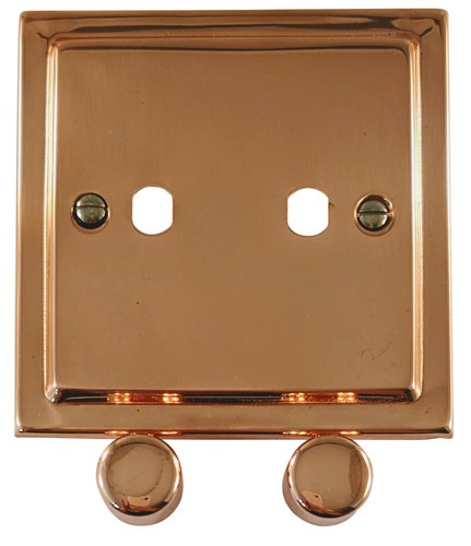 Enchufes TBCW de cobre brillante G&H Trimline, interruptores de luz, atenuadores, palanca - Imagen 42 de 46