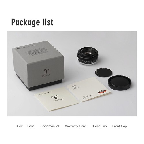TTArtisan 25mm F2.0 Manual Focus Camera Lens for Sony/Fuji/Canon/Nikon/Leica - Picture 9 of 16