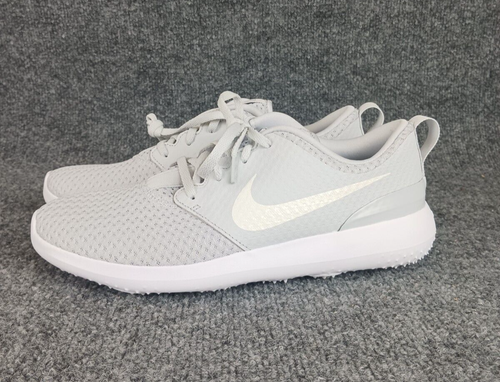 NIKE ROSHIE G GOLF SNEAKER MEN'S 8 GREY PURE PLATINUM WHITE CD6065-003