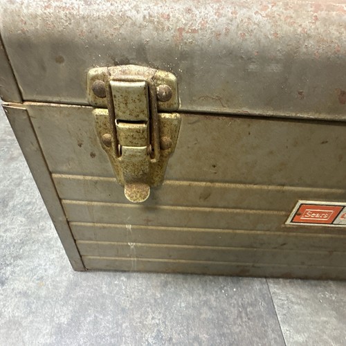 Vintage Sears Craftsman USA 6500 grau Mechaniker Werkzeugkiste Handwerker - Bild 7 von 16