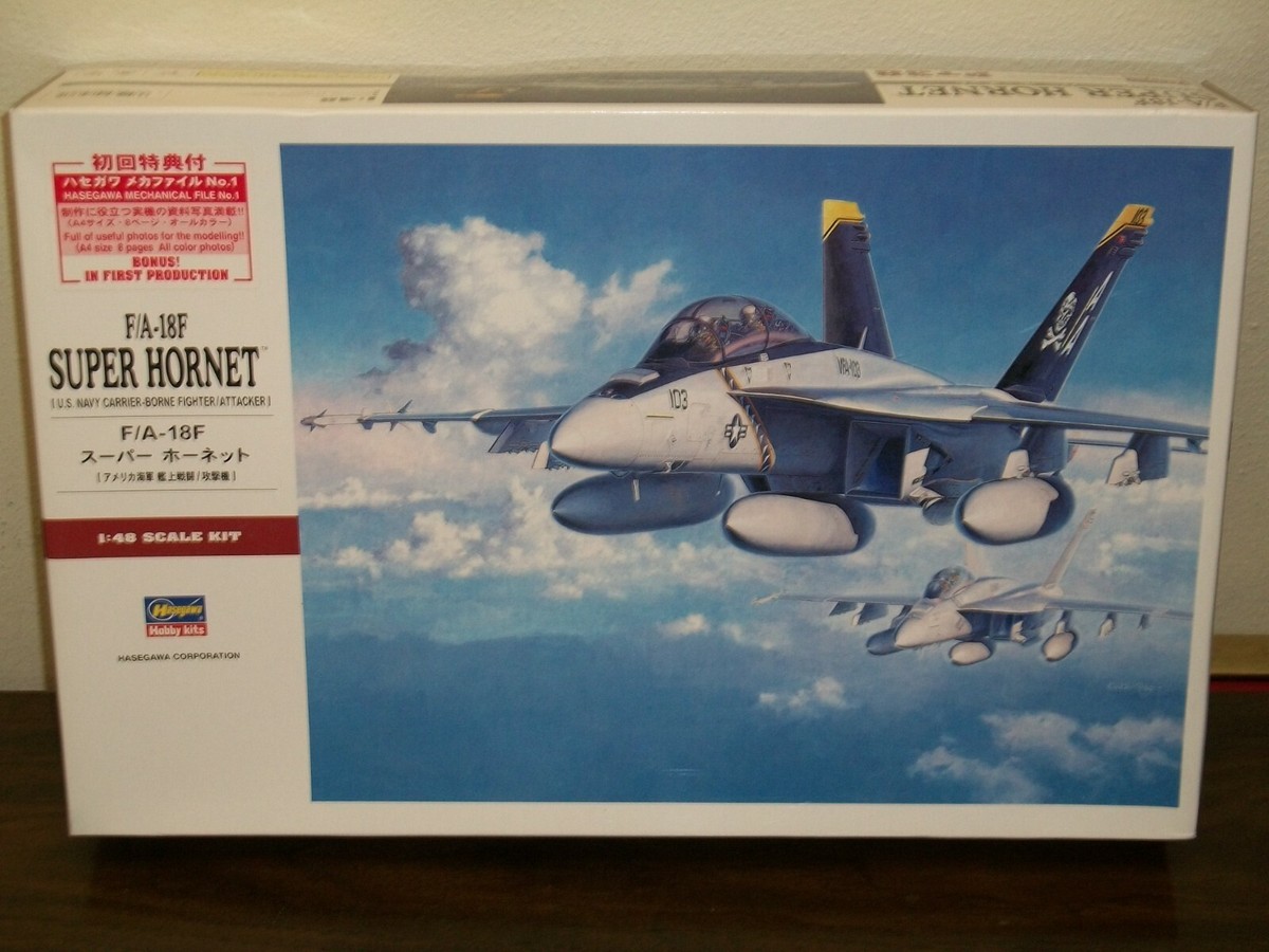 Hasegawa 1/48 Scale F/A-18F Super Hornet + Hasegawa