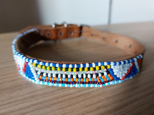 Basenji Masai Dog Collar - Picture 5 of 5
