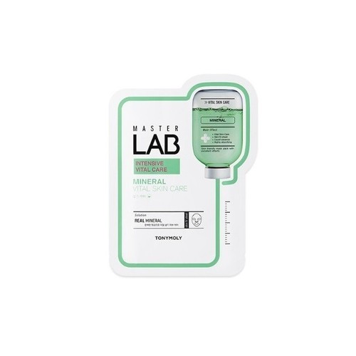 TONYMOLY Master Lab Mask Sheet 19g x 6pcs Mineral Vital Skin Mask Sheets New - Picture 2 of 16