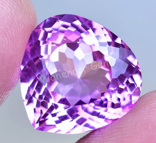 Natürlicher Mogok rosa Rubin 19,80 ct Birne zertifiziert makellos lose Edelstein - Bild 5 von 7