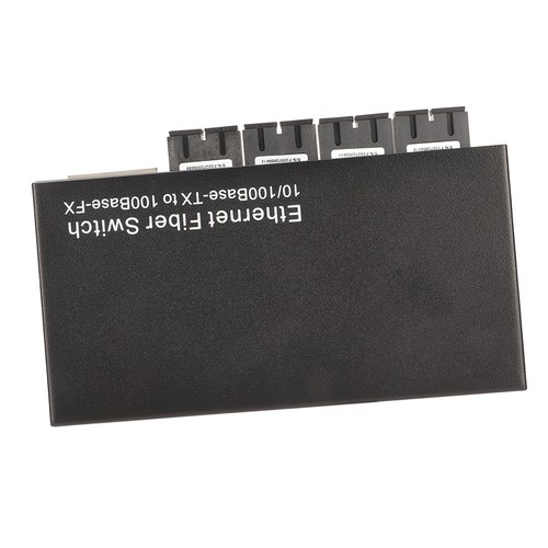 Ethernet To Fiber Optic Media Converter Tx1310nm 10 100Mbps RJ 45 SC Port Fit