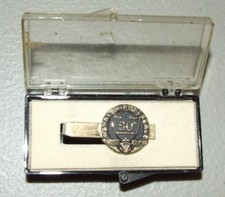 Vintage WWI U.S. Navy Veteran Tie Clip - Naval Air Reserve 1916-1966 50th Anniv