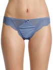 Microfiber Bikini Blue Panties for Women
