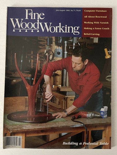 Taunton’s Fine Woodworking Magazine Lot of 4 Issues 1989 No. 75, 77, 78, 79 - Bild 3 von 5