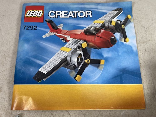 Lego 7292 Creator Airplane Set 3F39 - Picture 5 of 6