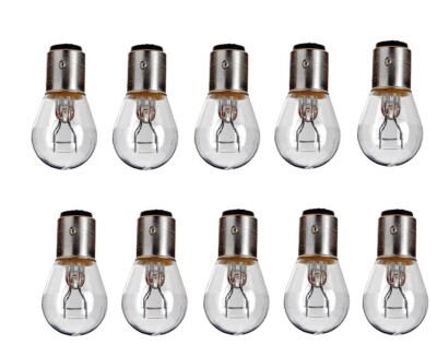 24V 21/5W Glühlampe Glühbirne für LKW BUS Lampe BAY15D P21/5W 10Stück-Set