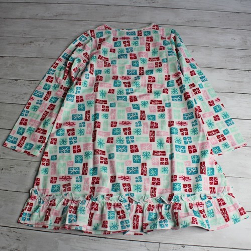 Gymboree Girl's Pajama Nightgown Size M 7-8 Holiday Christmas - Picture 4 of 5