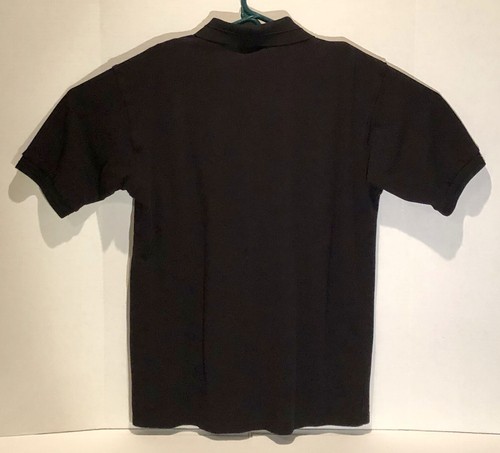Los Angeles Lakers 2001 NBA Finals Mens Large Black Cotton Polo Embroidered - Picture 2 of 4