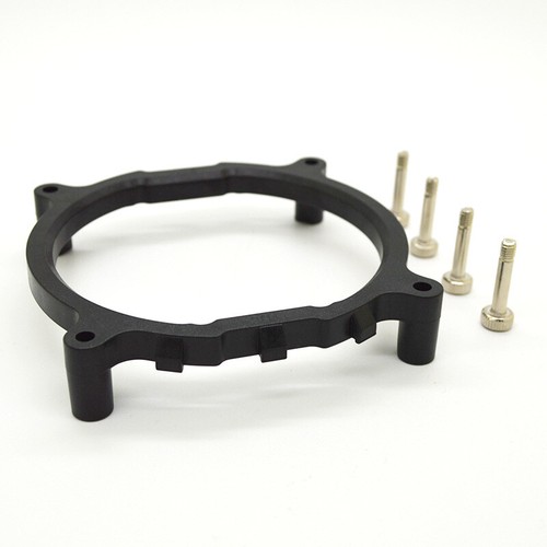 Black Desktop PC CPU Cooler (Fan & Heatsink Bracket) - LGA 2011 2066 with Screws - Afbeelding 3 van 8